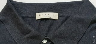 Polo Darwin Seta/Cotone Tg 56