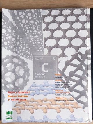 Física y Química I, 1o Bachillerato