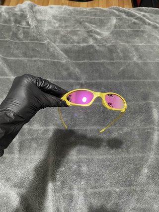 Juliet Dourada Lentes Rosa