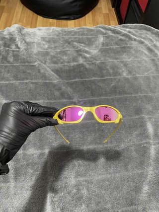 Juliet Dourada Lentes Rosa