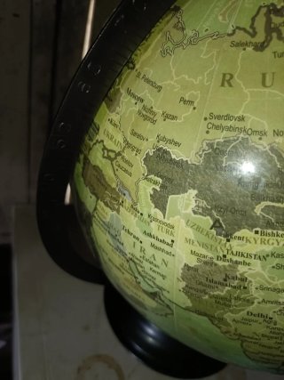Globo terráqueo educativo