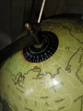Globo terráqueo educativo