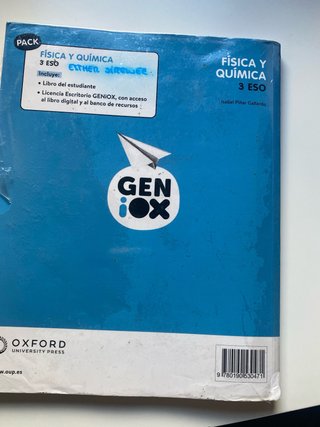 Física y Química 3 ESO