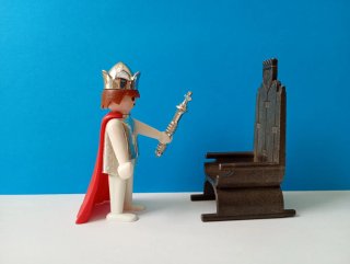 Playmobil Rey 3331 con Trono y Cetro