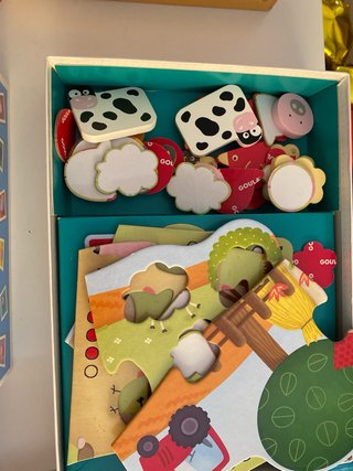 Lote de juegos infantiles Goula y Educa