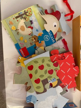 Lote de juegos infantiles Goula y Educa