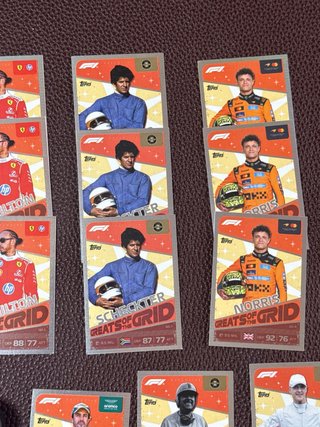 Pack cromos EXCLUSIVE Lata Turbo Attax F1 2026