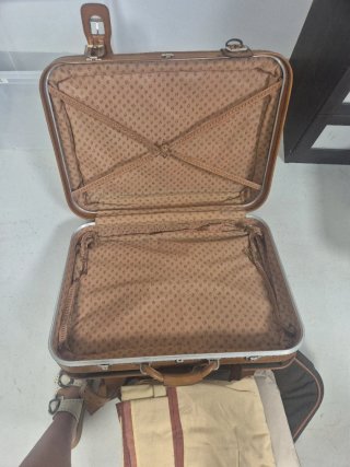 Set Maletas Vintage Marrón