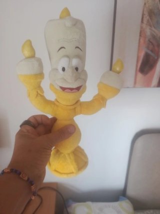 Peluche Disney Lumiere La Bella y la Bestia