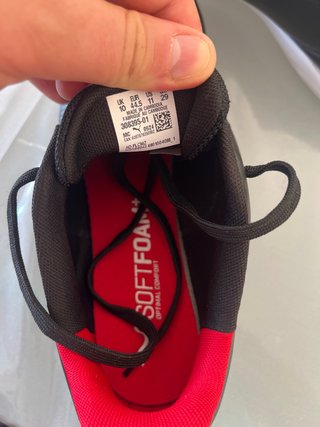 Zapatillas Puma Ferrari Negras Rojas