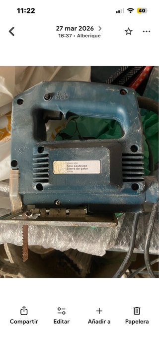 Caladora Makita 350W dos unidades, 25 cada una