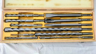 Estuche 12 Piezas Brocas y Buriles SDS