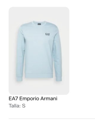 Sudadera Emporio Armani Hombre Azul