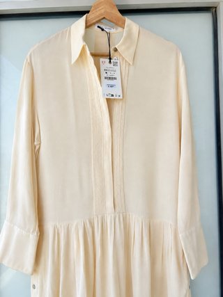 Vestido largo ZARA 100% viscosa