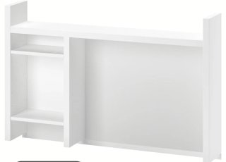 Módulo de ampliación alto IKEA MICKE blanco