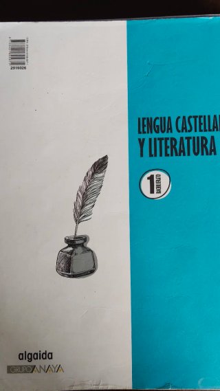 Lengua castellana y literatura, 1 bachillerato