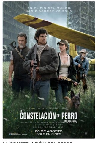 Póster La Constelación del Perro. Jacob Elordi