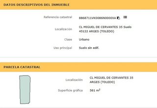 Terreno en venta en Argés