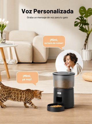 Comedero Gato Automático BEMOONY 3L
