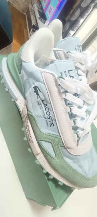 Zapatillas Lacoste Elite Active Azul/Verde