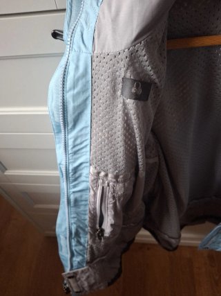 Cortavientos The North Face Azul Blanco