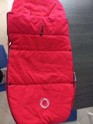 Saco Bugaboo Invierno Rojo