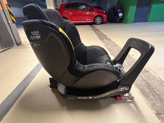 Silla Coche Britax Römer Dualfix Negra