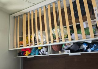 Cama Ikea Blanca Madera