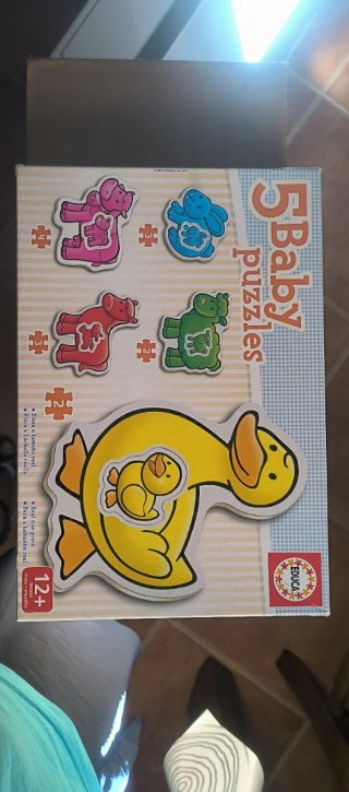 Puzzles Educa 5 Baby Puzzles