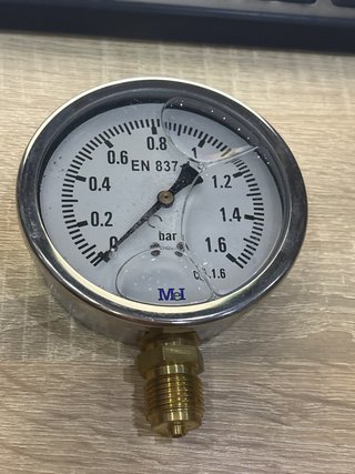 Manómetro glicerina 1/2