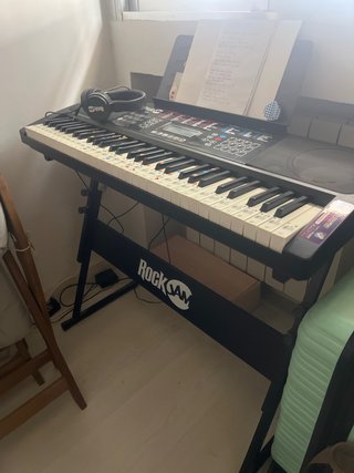 Teclado RockJam para principiantes