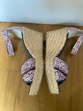 Sandalias cuña Tommy Hilfiger esparto
