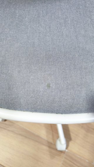 Silla giratoria IKEA ÖRFJÄLL blanca y gris