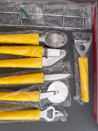 Set 6 Accesorios Cocina Natural Selection
