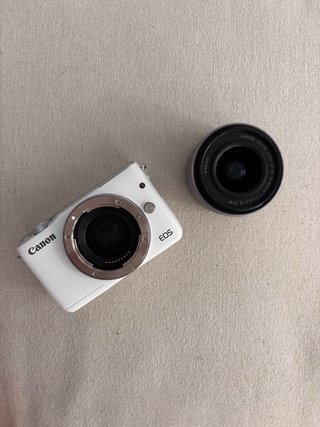 Canon EOS M10 Blanca + Objetivo 15-45mm
