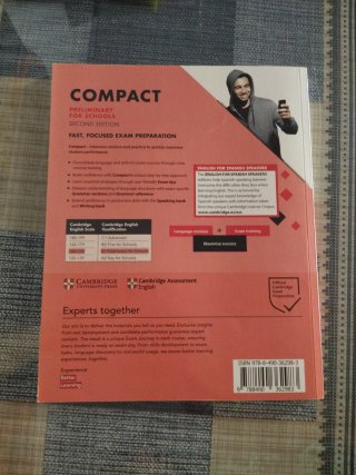 Libro Compact, preliminar y for school 2° ed. B1