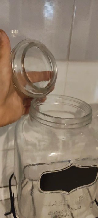 2 dispensadores de agua de cristal