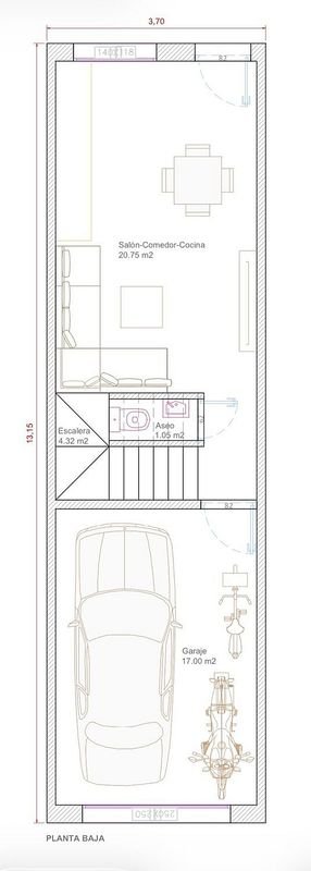 Casa adosada en venta en Centro en Puerto de Santa María (El)