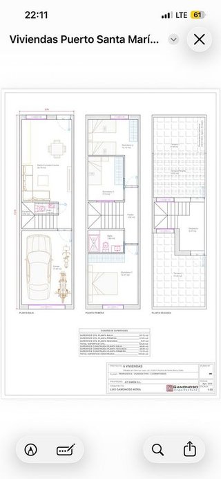 Casa adosada en venta en Centro en Puerto de Santa María (El)
