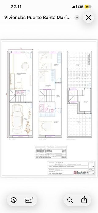 Casa adosada en venta en Centro en Puerto de Santa María (El)