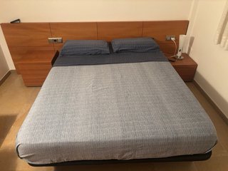 Cama/colchón/almohadas  160x200