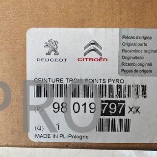 CINTURON SEGURIDAD DELANTERO DERECHO PEUGEOT NUEVO