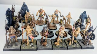 Colección completa 85 Miniaturas pintadas para Rol