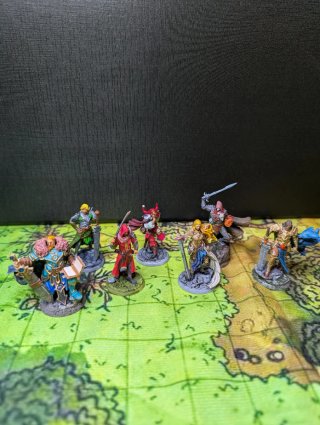 Colección completa 85 Miniaturas pintadas para Rol