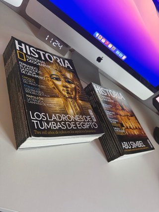 Colección 27 revistas National Geographic Egipto