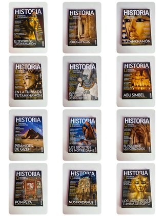 Colección 27 revistas National Geographic Egipto