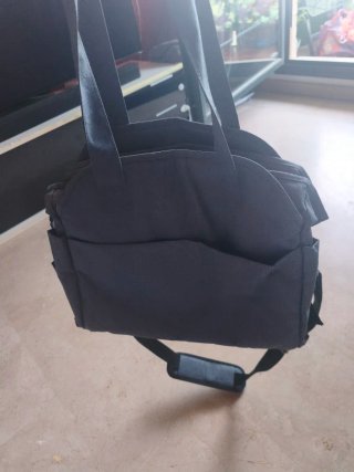 Bolso grande carrito bebé estampado