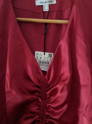Vestido Pedro del Hierro Rojo T.M