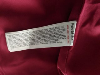 Vestido Pedro del Hierro Rojo T.M