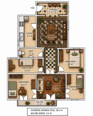 Piso en venta en L'Antiga Esquerra de l'Eixample en Barcelona